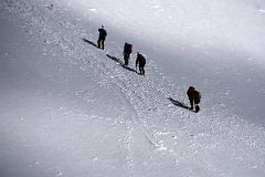 09A Climbers At The Beginning Of The Steep Climb On Mount Elbrus West Peak Above The Saddle.jpg